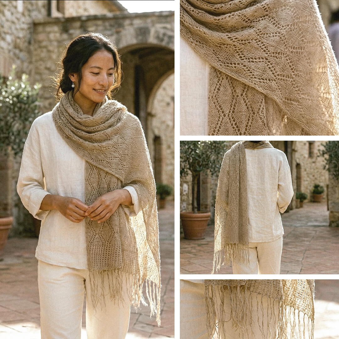 Eco-friendly parcel wrapped in string