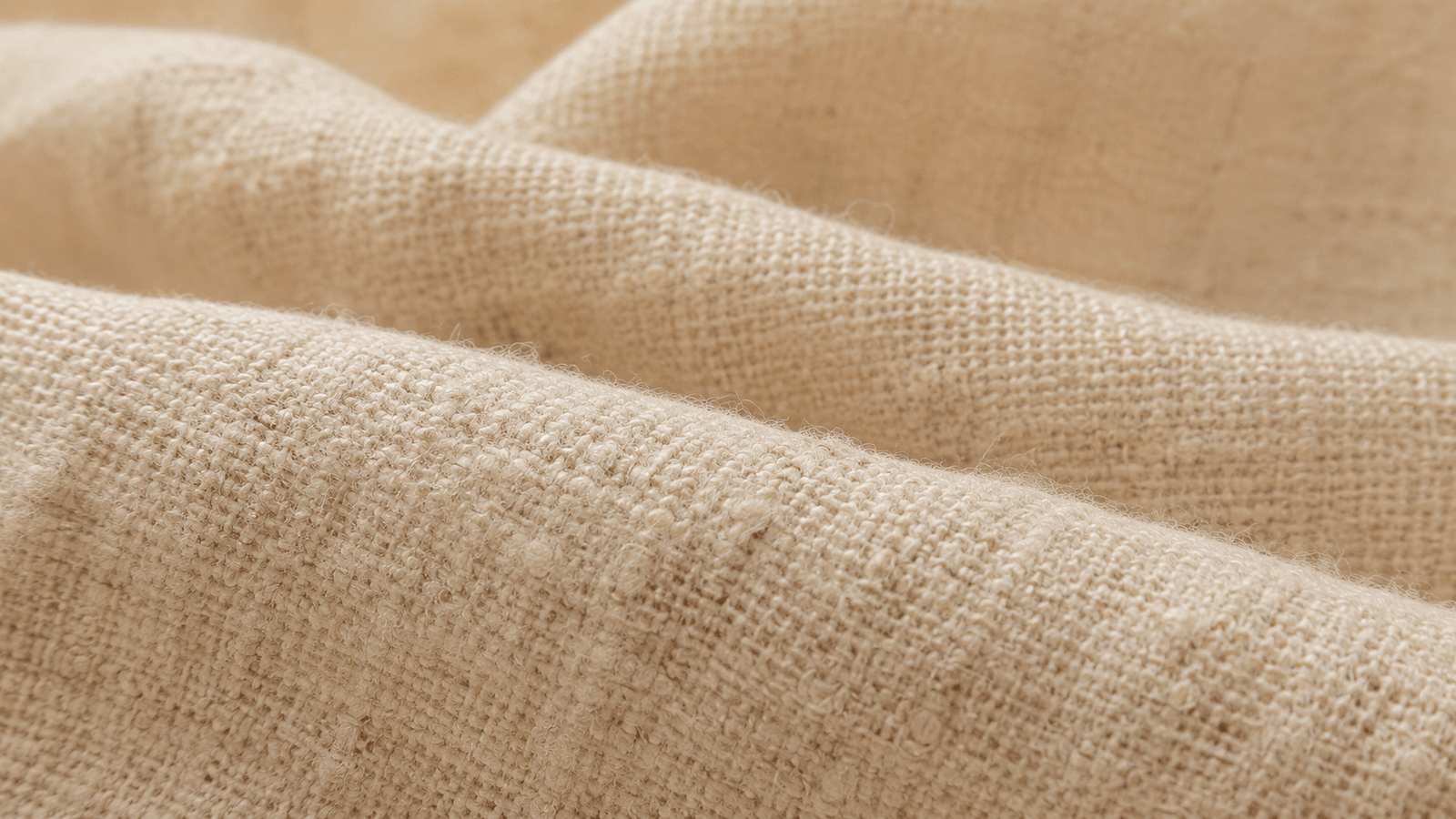 Natural nettle fabric texture